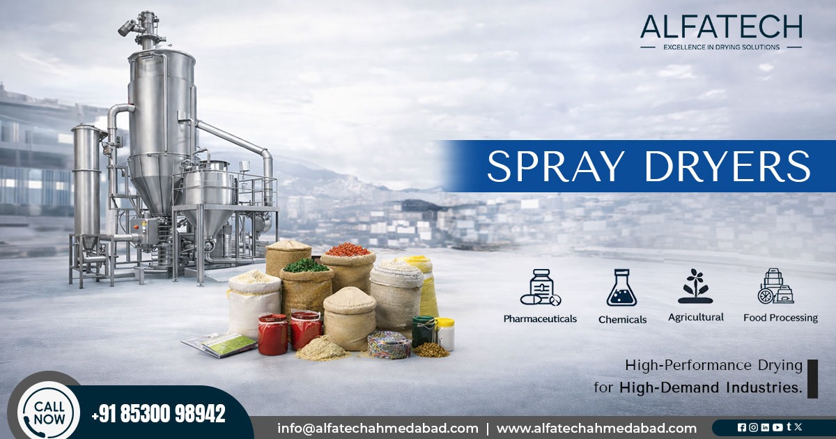 Spray Dryer Supplier in Gujarat