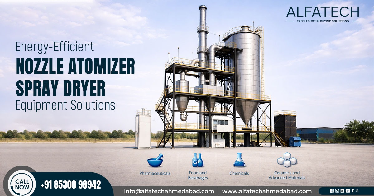 Nozzle Atomizer Spray Dryer in Maharashtra