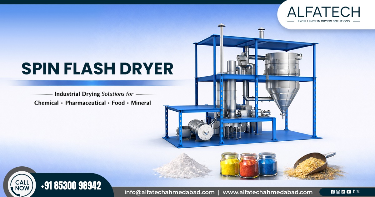 Spin Flash Dryer in Maharashtra