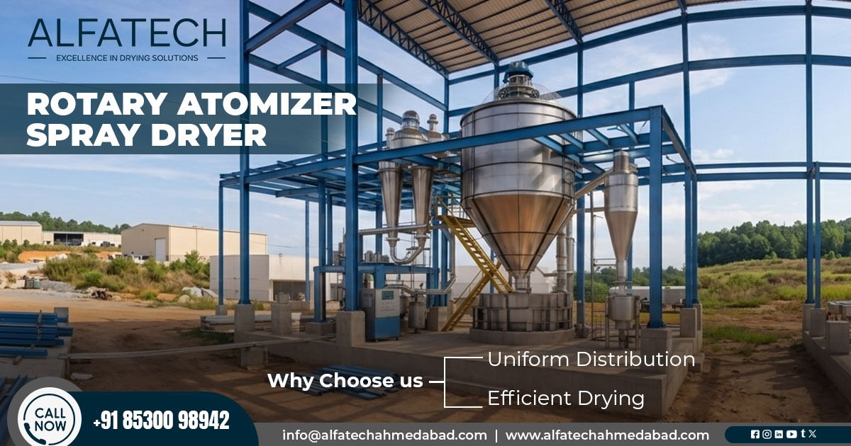 Rotary Atomizer Spray Dryer in Madhya Pradesh