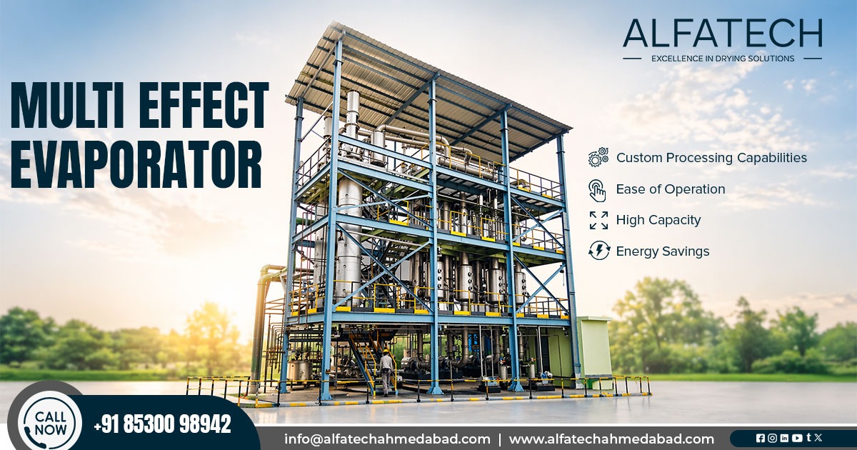 Multi Effect Evaporator Manufacturer in Ahmedabad