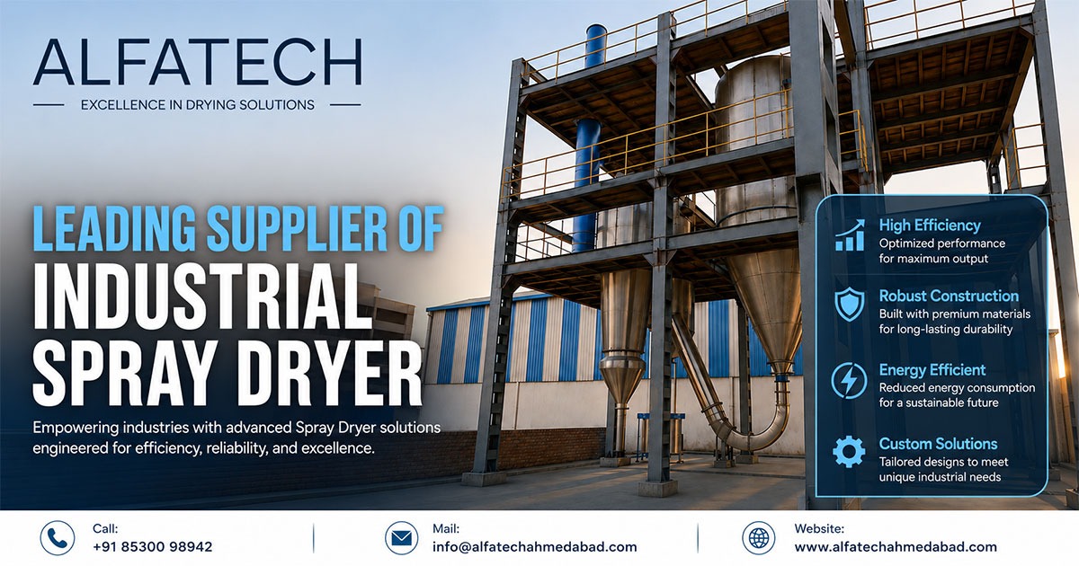 Spray Dryer Supplier in Maharashtra