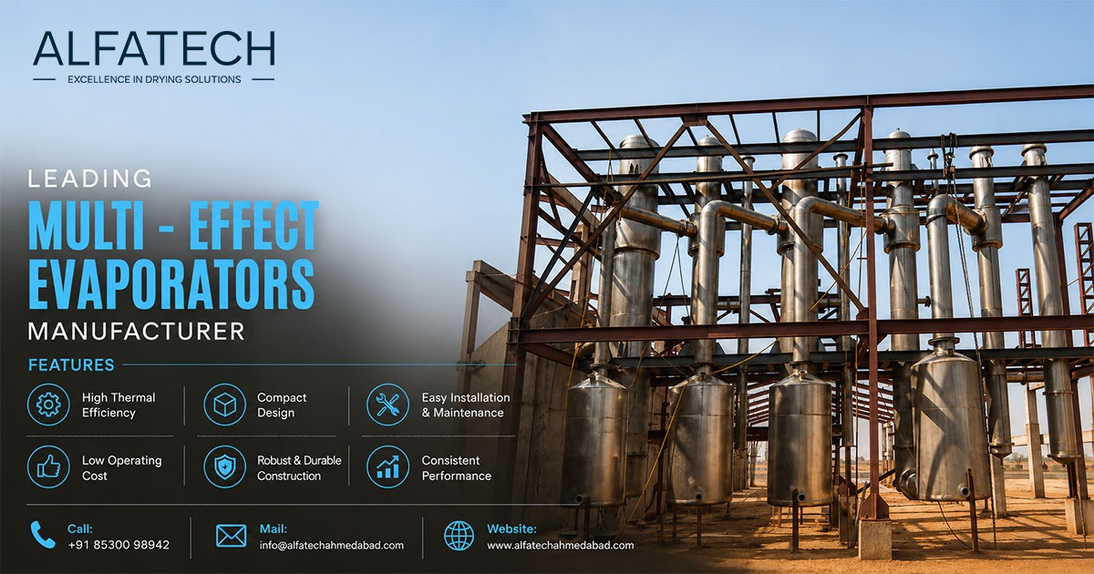 Multi-Effect Evaporators Manufacturer in India